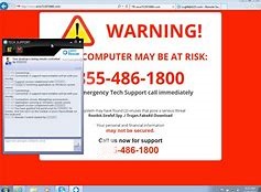 Computer scam message