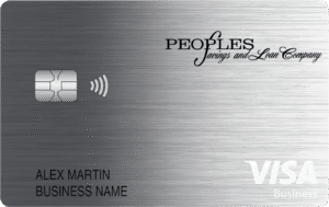 Peoples Savings and Loan Business Credit Card
